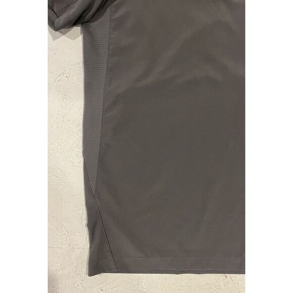 Adidas Golf Polo Gray Short Sleeve Athletic Golf Shirt Mens Sz Large Performance - Picture 3 of 11